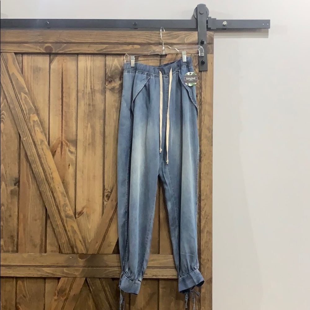 Women’s denim joggers